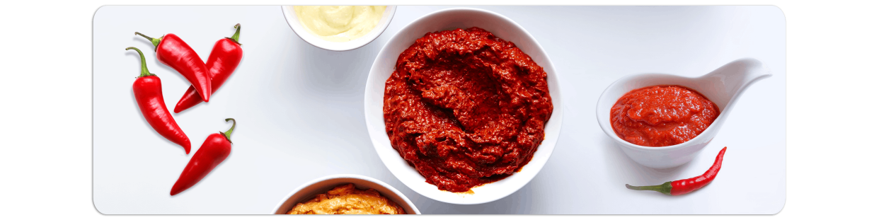 Harissa scharfe Gewürzupaste