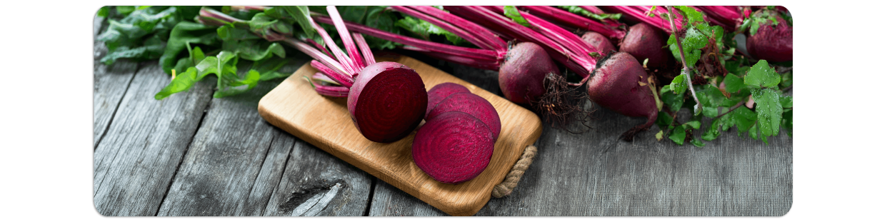 Boiled beetroot